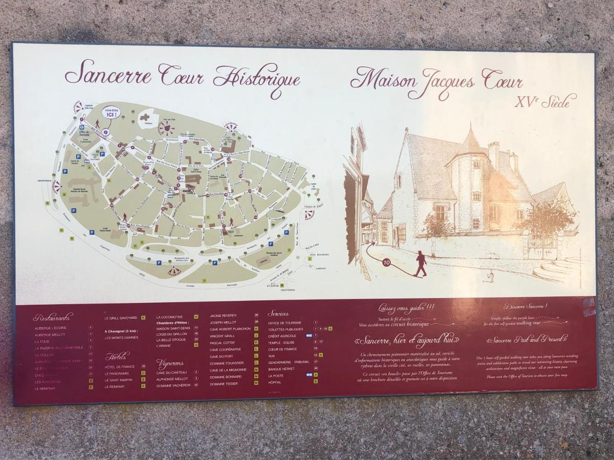 Appartement Centre Historique Sancerre Eksteriør billede